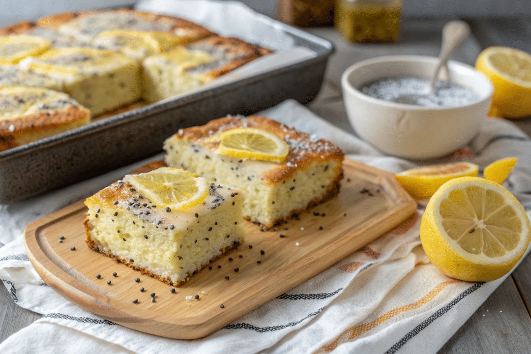 Lemon Poppy Seed Ricotta Breakfast Bake Recipe