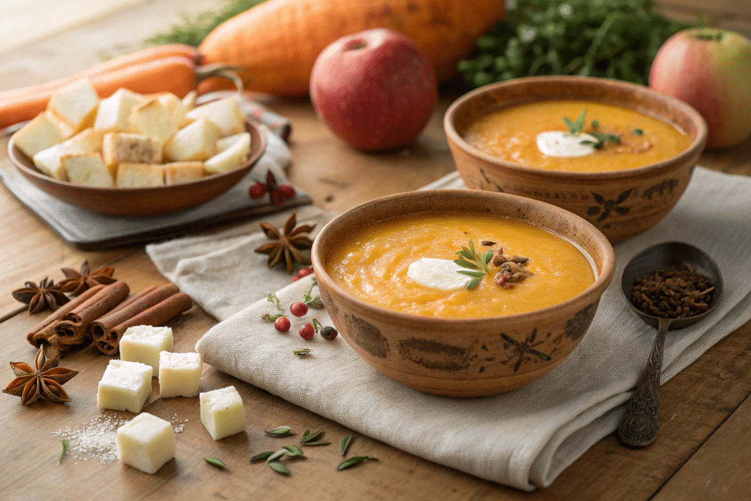Rutabaga and Apple Soup Recipe