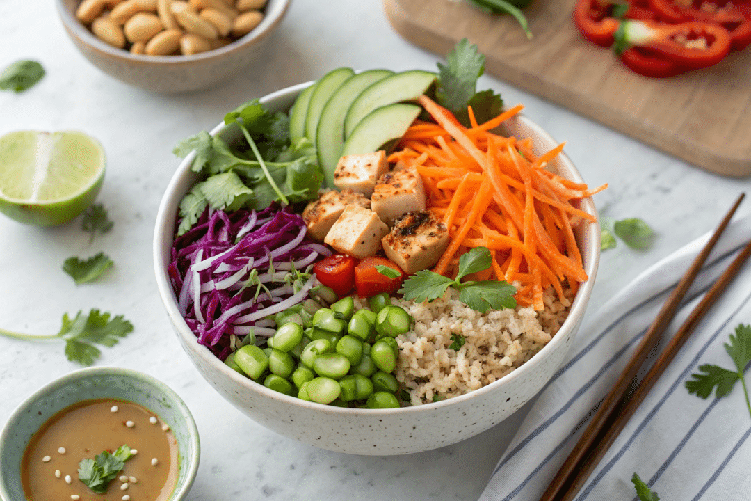 Spring Roll Grain Bowls Recipe