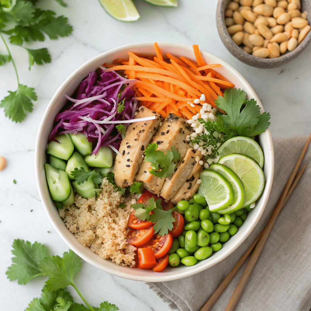 Spring Roll Grain Bowls