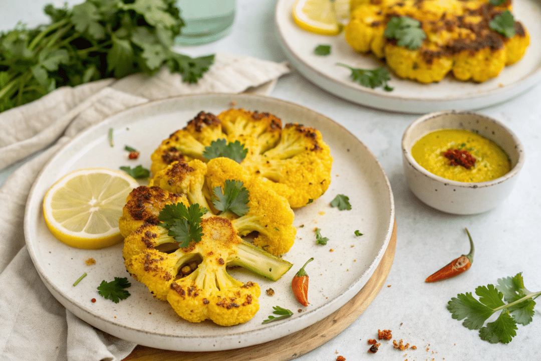 Turmeric Cauliflower Steak Recipe