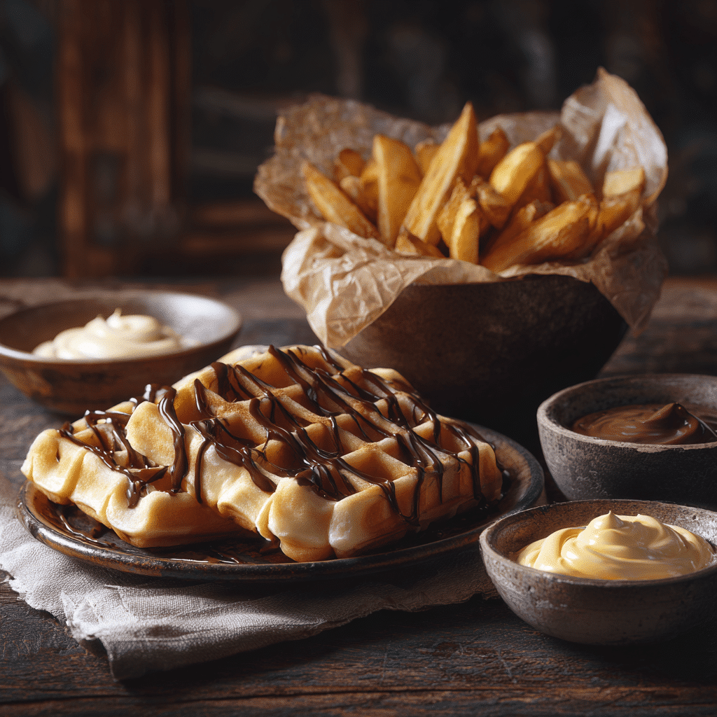 Belgian Waffles and Frites (Bruges Style) Recipe